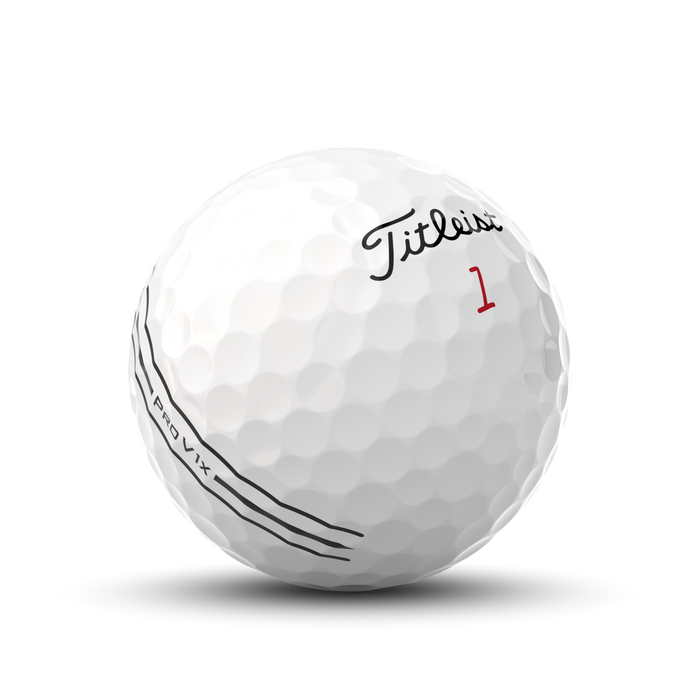 Titleist Pro V1x Enhanced Alignment Golf Balls 2025 - Dozen