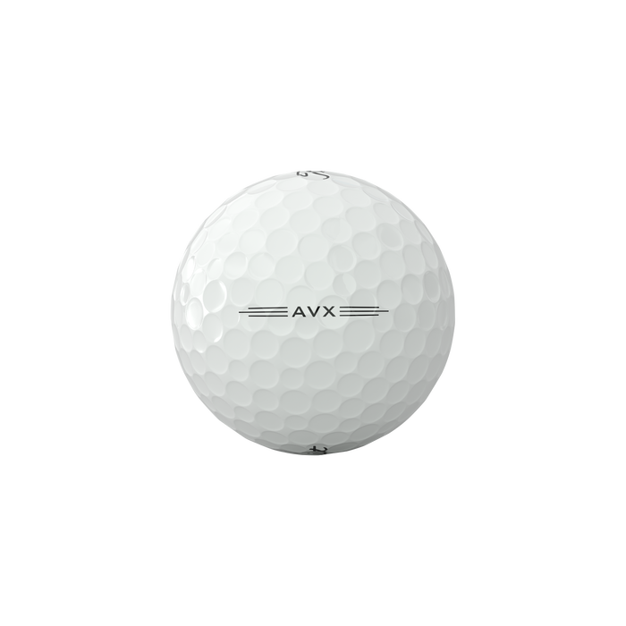 Titleist AVX Golf Balls - white ball avx logo view