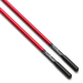 close up of Titleist Alignment Sticks in red