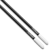close up of Titleist Alignment Sticks in black