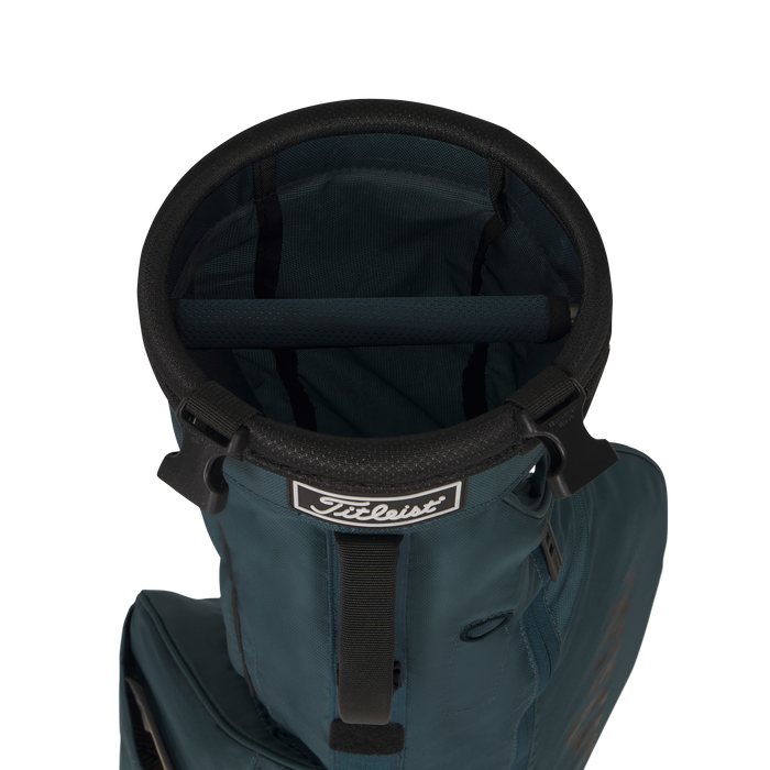 Titleist Carry Golf Pencil Bag in 202 colour monterey showing the 2 way divider