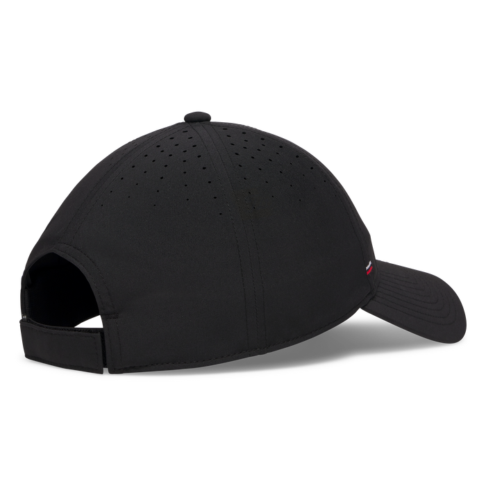 Titleist Charleston Breezer Golf Hat 2026 in black, view of the adjustable strap
