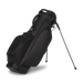 A black Titleist LINKSLEGEND Classic Members II Golf Stand Bag with dual metal legs extended, photographed on a clean white background.