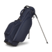 A navy blue Titleist LINKSLEGEND Classic Members II Golf Stand Bag with dual metal legs, shown standing on a clean white background.