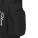 Titleist Players S4 Golf Stand Bag, in black. View of the golf ball pocket