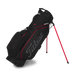 Titleist Players S4 StaDry Golf Stand Bag in black red on its stand