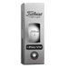 Titleist Pro V1x Left Dash Golf Balls - view of the sleeve of three golf balls