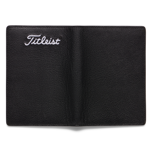Titleist Scorecard Holder, open showing the titleist logo