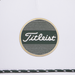 close up of the logo on the Titleist Limited Edition Tee Time Collection Boardwalk Rope Hat