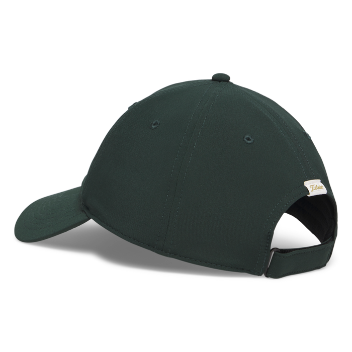 back left of the Titleist Limited Edition Tee Time Collection Montauk Lightweight Hat in green