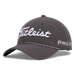 Titleist Tour Breezer Golf Hat 2026 in charcoal grey with white logo
