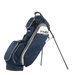 PING Hoofer 14 Golf Stand Bag navy grey standing on its stand