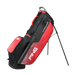 PING Hoofer Monsoon Waterproof Golf Stand Bag - red black