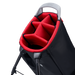 PING Hoofer Monsoon Waterproof Golf Stand Bag - red black