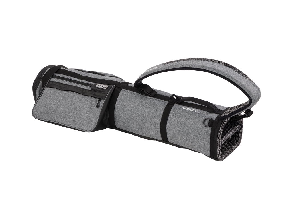 PING Moonlite Golf Stand Bag in grey full view