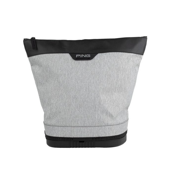 PING Practise Golf Ball Range Bagfront view showing logo