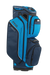 PING Pioneer Golf Cart Bag in navy blue full view of bag, good view of pockets