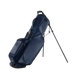 PING Reserve Golf Stand Carry Bag in navy on its stand