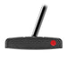 Scotty Cameron Phantom 11R OC Spec III putter face view with a black textured milled pattern and red dot detail.
