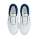 Nike Victory Tour 4 Golf Shoes white white silver blue pair from above