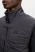 close up of J.Lindeberg Clinton Padded Golf Vest in black