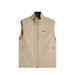 front of the J.Lindeberg Clinton Padded Golf Vest in brindle