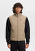J.Lindeberg Clinton Padded Golf Vest in brindle on model