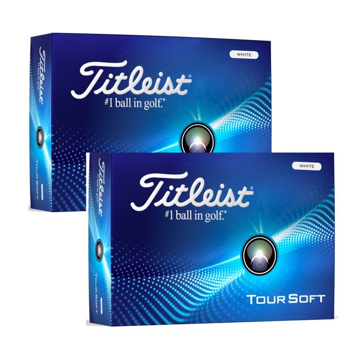 Titleist Tour Soft Golf Balls - DOUBLE DOZEN