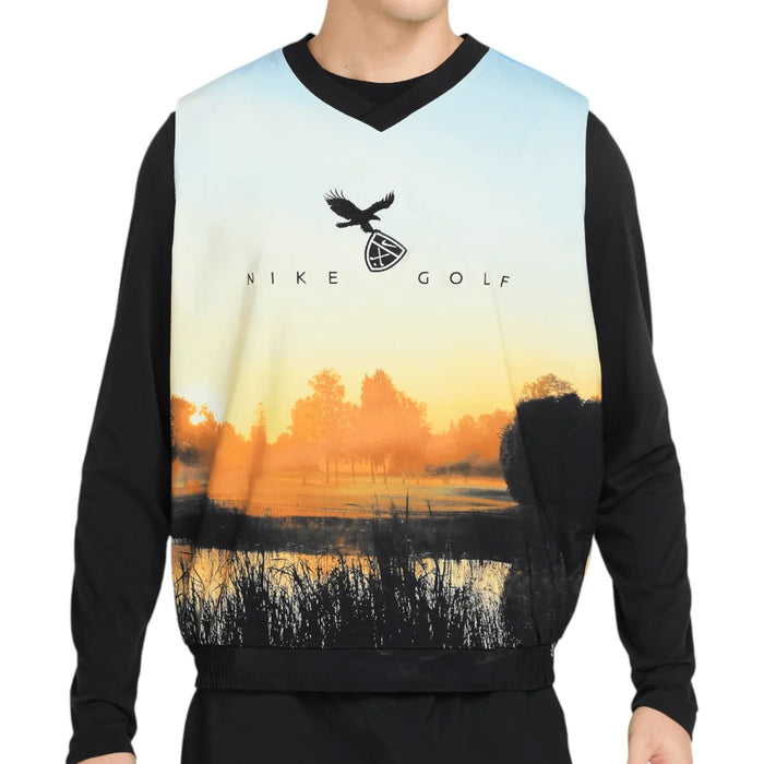Nike Fairway Fresh Oversized Printed Golf Wind Vest