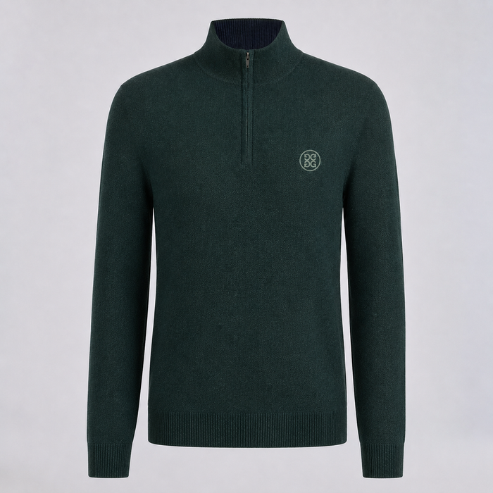 G/FORE The Club Merino Wool 1/4 Zip Men's Golf Jumper