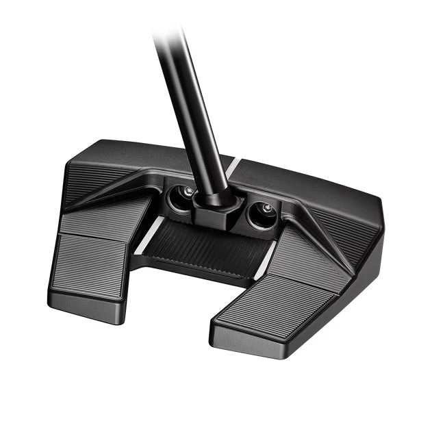 Scotty Cameron Phantom 5 OC Spec III Limited Edition putter, black mallet head with central shaft, rear view.