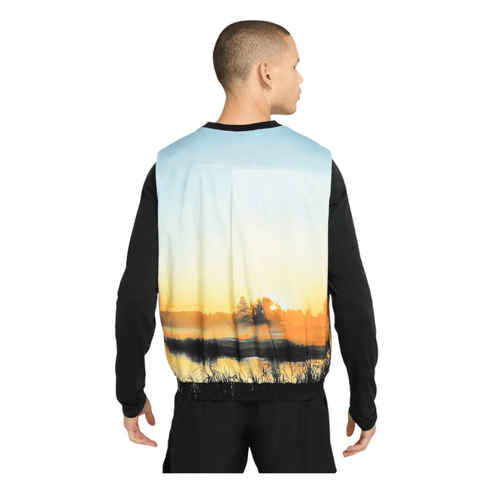 Nike Fairway Fresh Oversized Printed Golf Wind Vest