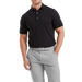 FootJoy Jacquard Dot Golf Polo Shirt - Black/Pink