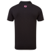 FootJoy Jacquard Dot Golf Polo Shirt - Black/Pink