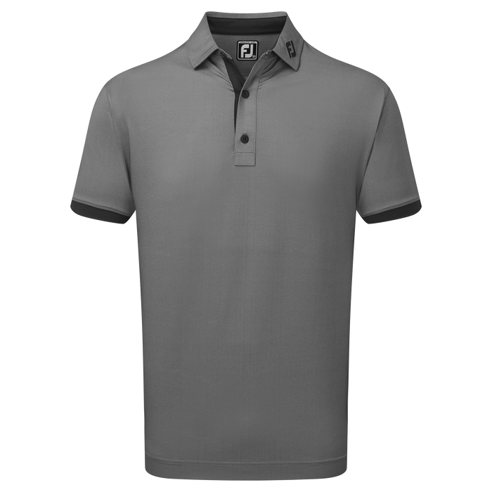 FootJoy Banded Birdseye Golf Polo Shirt