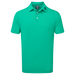 FootJoy Stretch Pique Solid Golf Shirt - Emerald Green