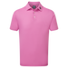 FootJoy Stretch Pique Solid Golf Shirt - Pink