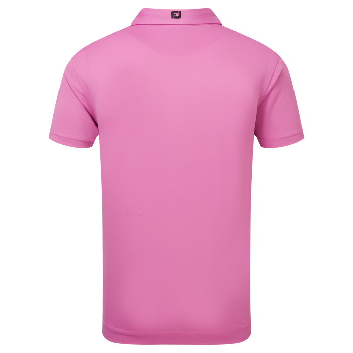 FootJoy Stretch Pique Solid Golf Shirt - Pink