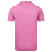 FootJoy Stretch Pique Solid Golf Shirt - Pink