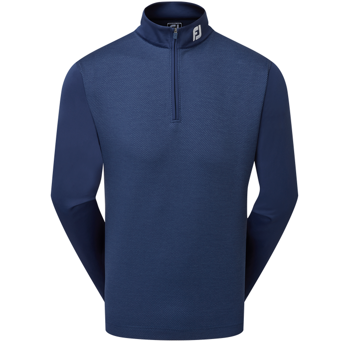 FootJoy Spacer Knit Tonal Block Midlayer - Navy