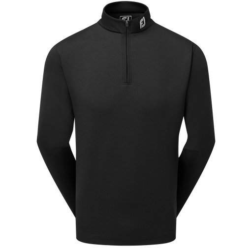 FootJoy Spacer Knit Tonal Block Midlayer - Black