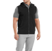 FootJoy Full Zip Hoodie Golf Vest - Black