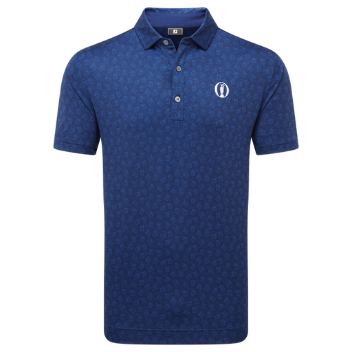 FootJoy Postage Stamp Lisle Golf Polo Shirt - 152nd Open Championship