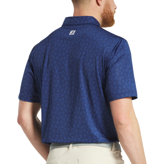 FootJoy Postage Stamp Lisle Golf Polo Shirt - 152nd Open Championship