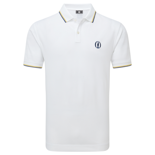 FootJoy Solid With Trim Golf Polo Shirt - 152nd Open Championship