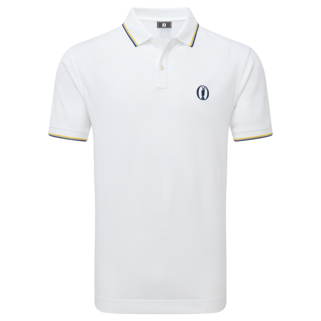 FootJoy Solid With Trim Golf Polo Shirt - 152nd Open Championship