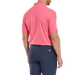 FootJoy Speckle Print Lisle Golf Polo Shirt - Pink Lemonade