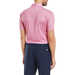 FootJoy Citrus Print Lisle Golf Polo Shirt - Pink Lemonade/Skyway