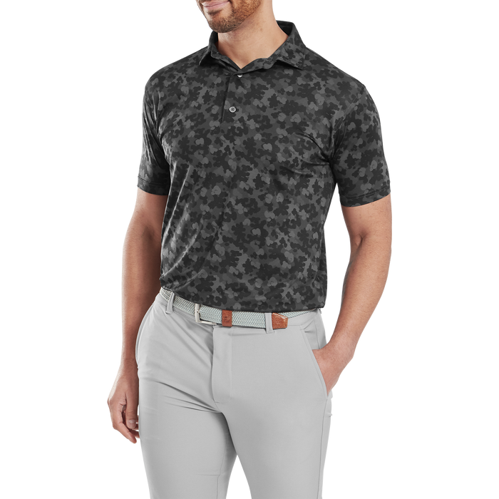 FootJoy Pop Camo Lisle Golf Polo Shirt