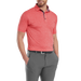 FootJoy Heather Lisle Golf Polo Shirt - Hibiscus